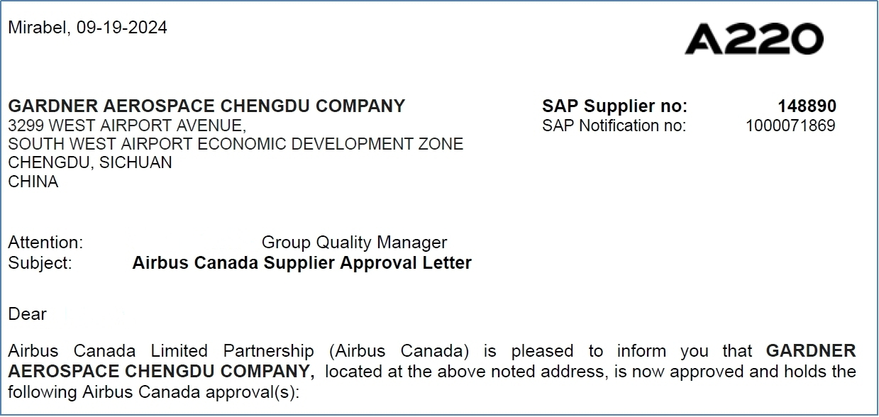 奋战一百天丨yd2333云顶电子游戏成都工厂多项工艺再获空客认证